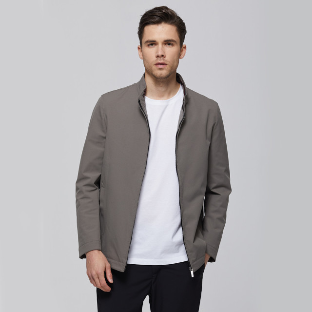 8542243.Nautica Tailored挺阔春秋季立领商务男士夹克上衣外套男