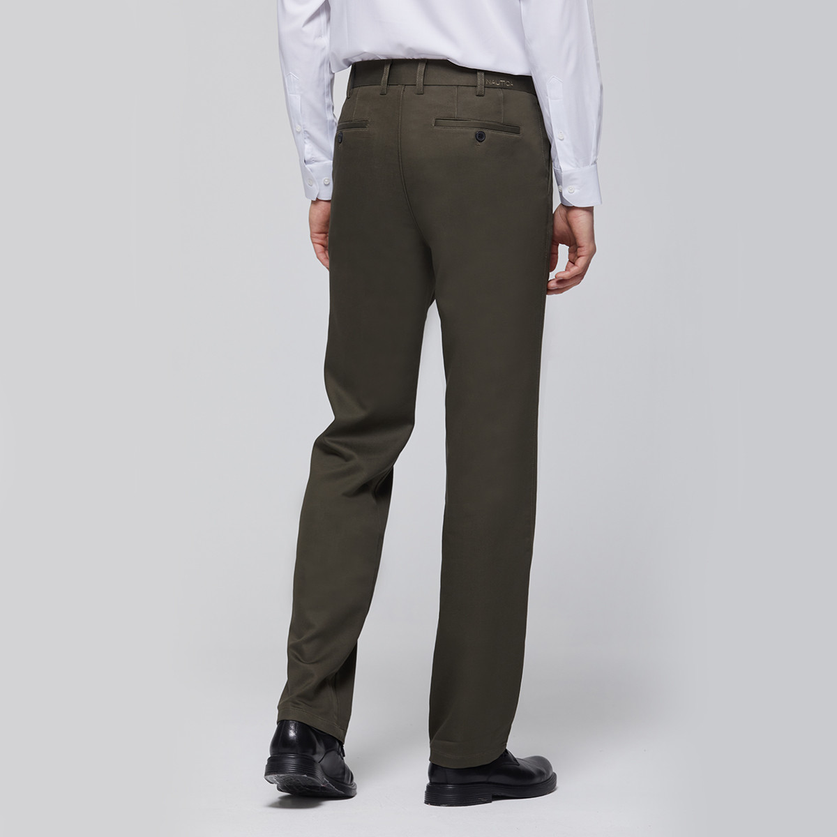 8543444.Nautica Tailored秋季男装西裤商务长裤男士直筒正装裤子