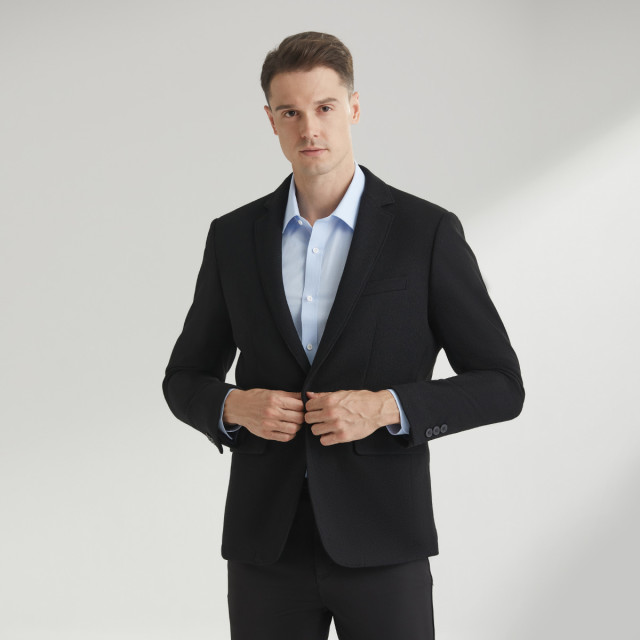 8543304.Nautica Tailored【绵羊毛】西服外套男秋季商务正装单西上衣
