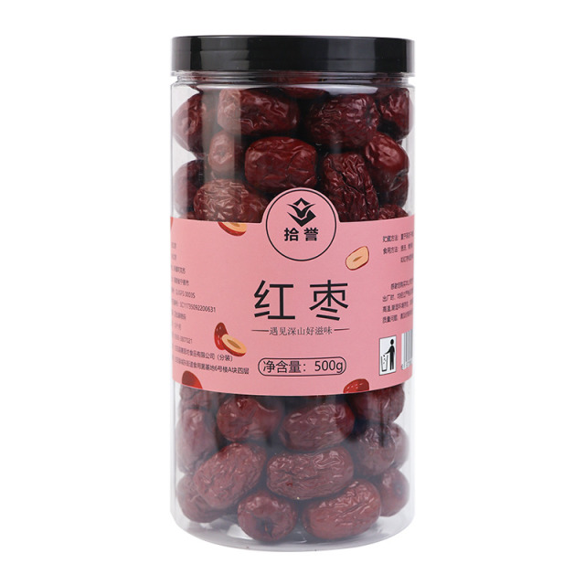12705529.拾誉 红枣500g/罐 新疆若羌枣桂圆枸杞煲汤食材