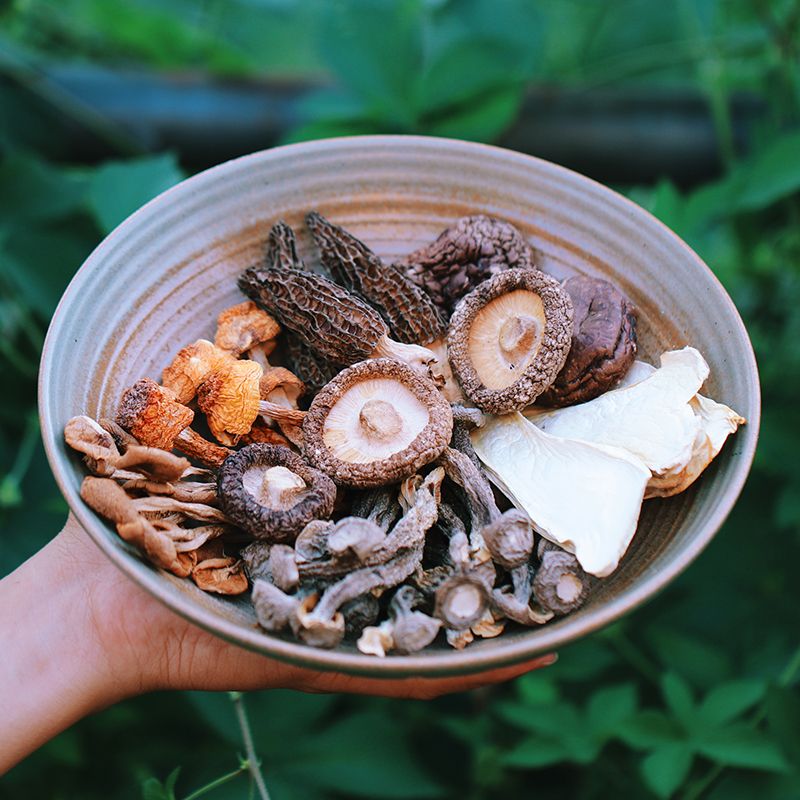 12705526.拾誉 菌汤包60g/袋  羊肚菌姬松茸鹿茸菇香菇杏鲍菇茶树菇汤包