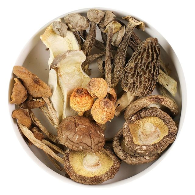 12705526.拾誉 菌汤包60g/袋 羊肚菌姬松茸鹿茸菇香菇杏鲍菇茶树菇汤包