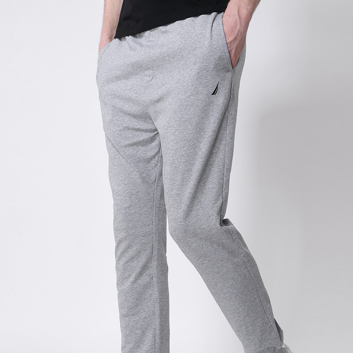 8572186.Nautica Underwear秋季男士家居裤男式系带抽绳束脚裤子