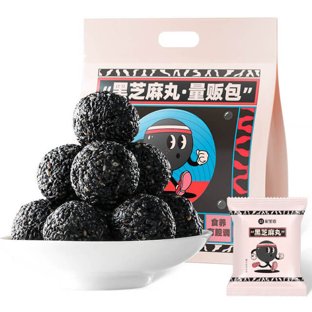 10761584.【约50粒】杞里香芝麻丸量贩装450g