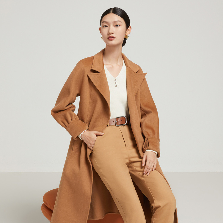 8597987.JZ玖姿优雅女神系列2022冬季新款双面呢羊毛大衣