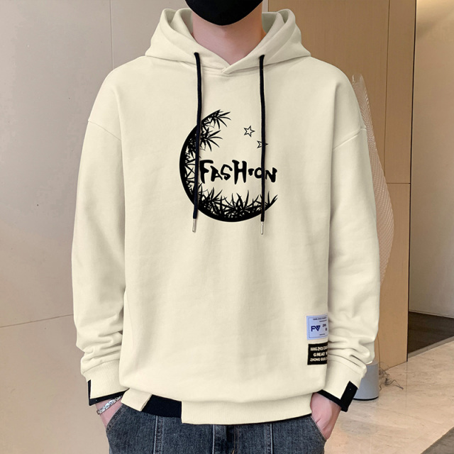 8600247.VPN 春秋季新款男士卫衣休闲百搭青年帅气长袖T恤连帽上衣男装