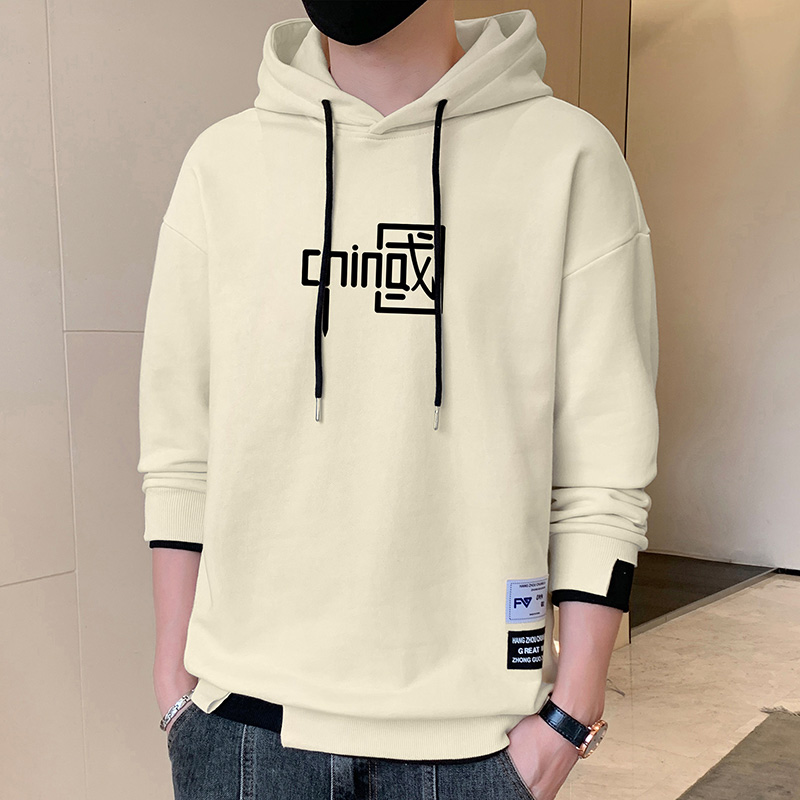 8598131.VPN 春秋季新款男士卫衣休闲百搭青年帅气长袖T恤连帽上衣男装