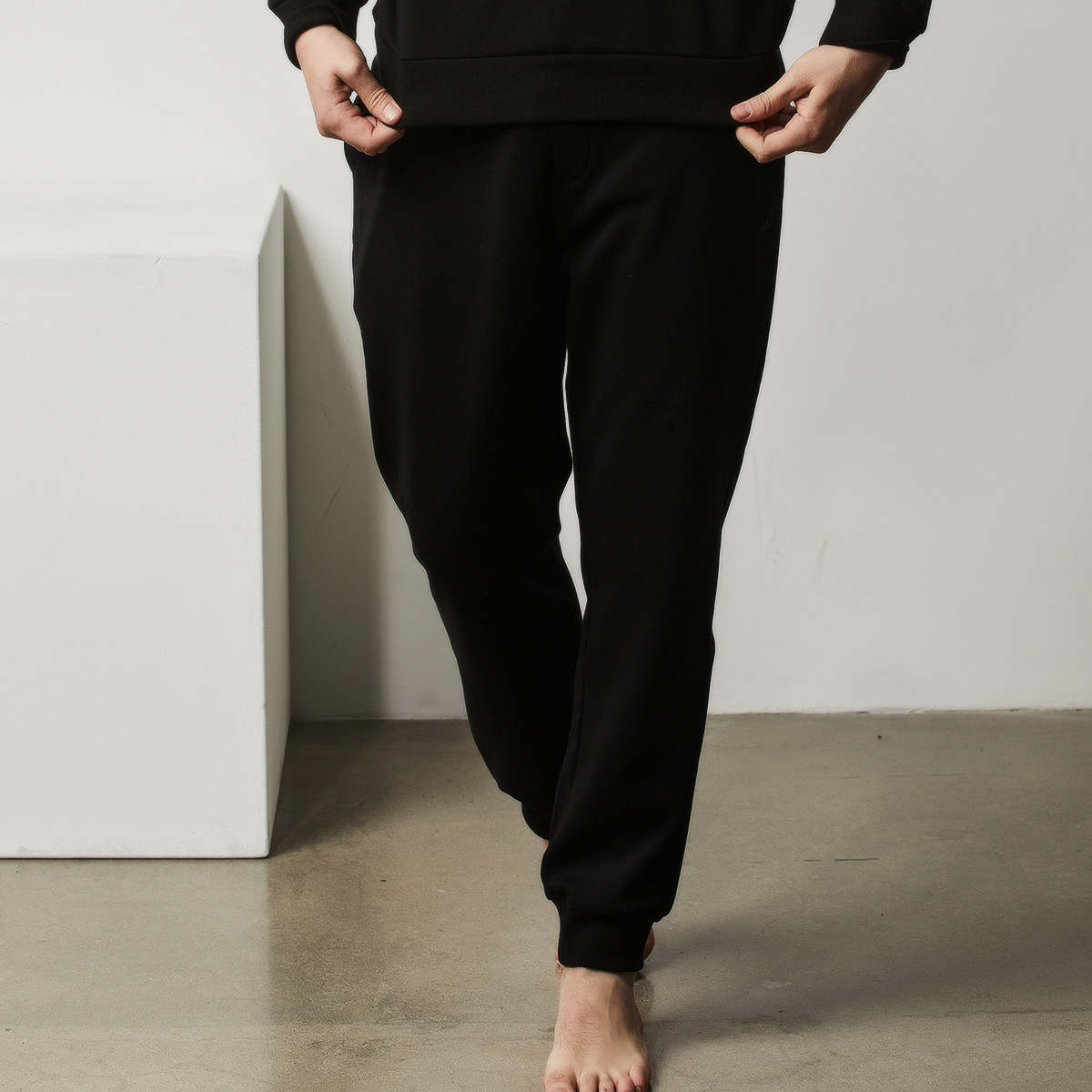 8598018.Nautica Underwear【加绒】秋季男士抽绳系带束腿家居长裤