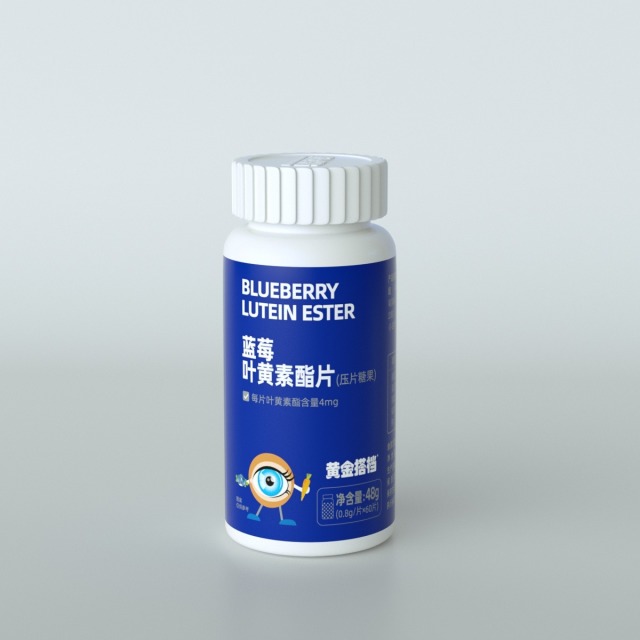 10762168.黄金搭档蓝莓叶黄素咀嚼片60片/瓶