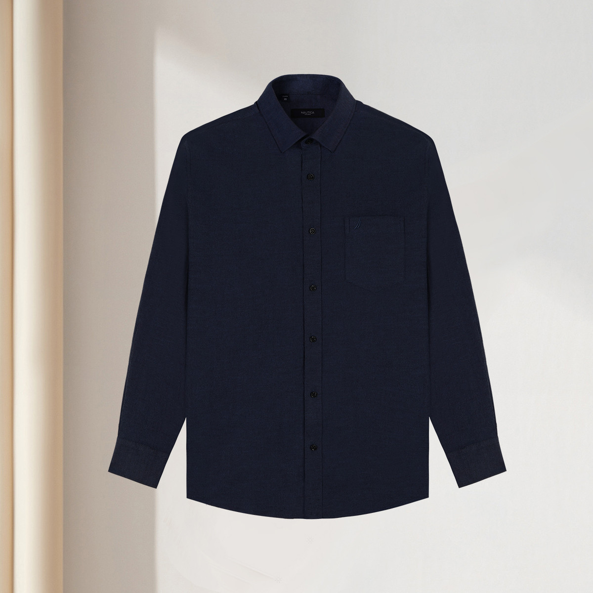 8697269.Nautica Tailored春秋款男式衬衫长袖商务正装男士衬衣