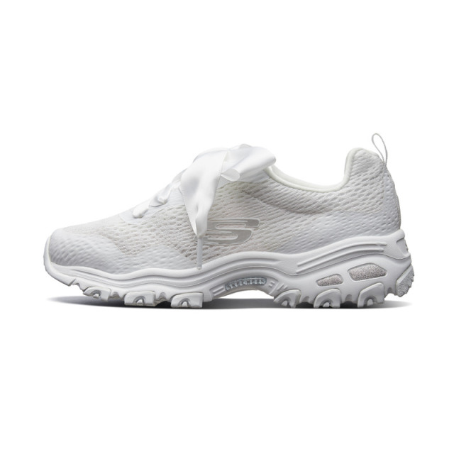 8777056.Skechers斯凯奇女士甜美丝带老爹鞋熊猫鞋