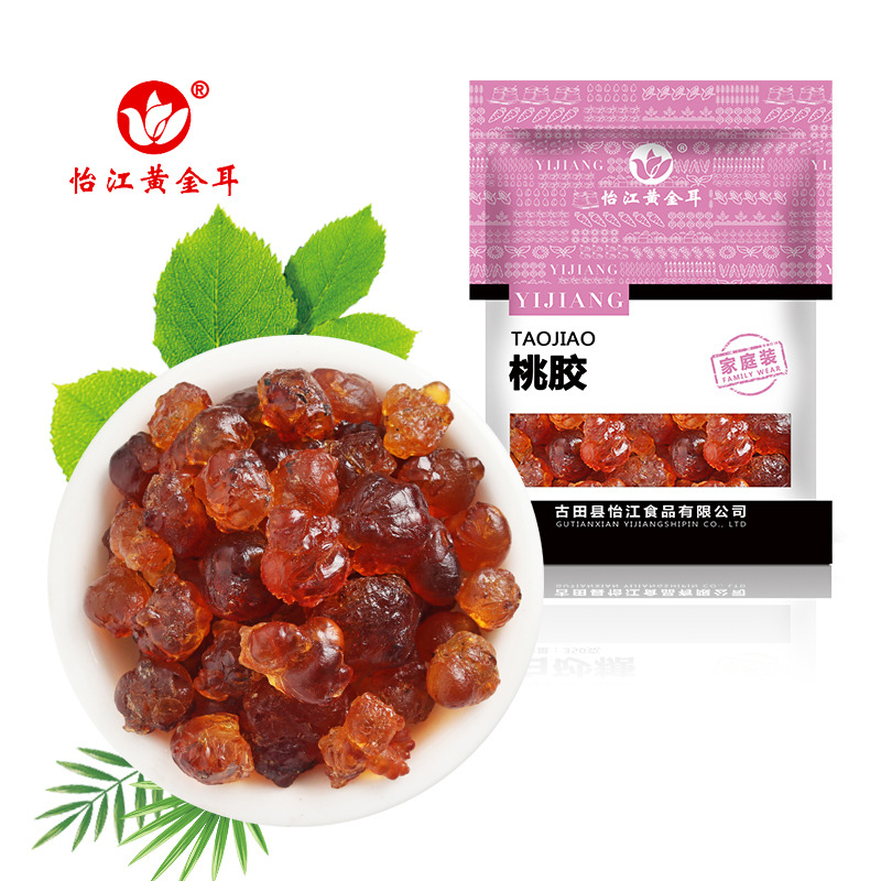 12687399.怡江黄金耳 桃胶100克