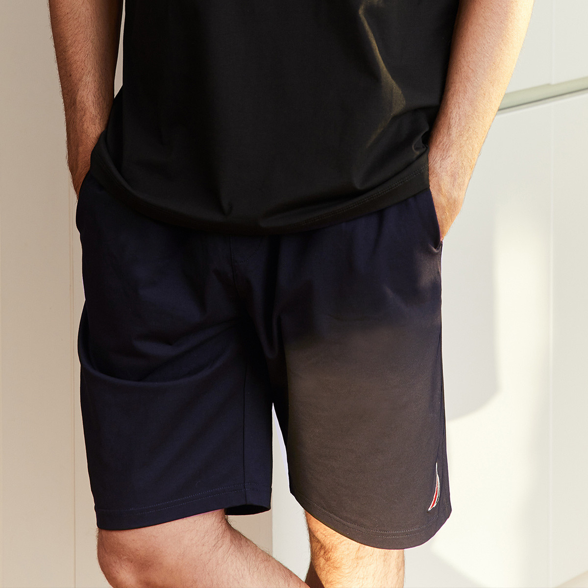 8906039.Nautica Underwear春秋男士下装棉质抽绳款家居裤