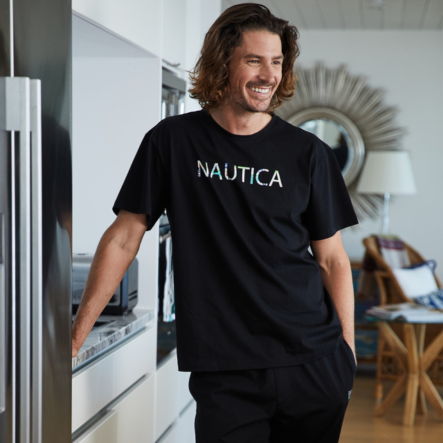 8947234.Nautica Underwear男士睡衣家居服套装亲肤透气男士家居睡衣