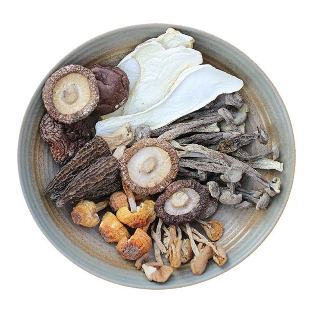 12705507.拾誉菌汤包60gX10袋  羊肚菌姬松茸鹿茸菇香菇杏鲍菇茶树菇汤包