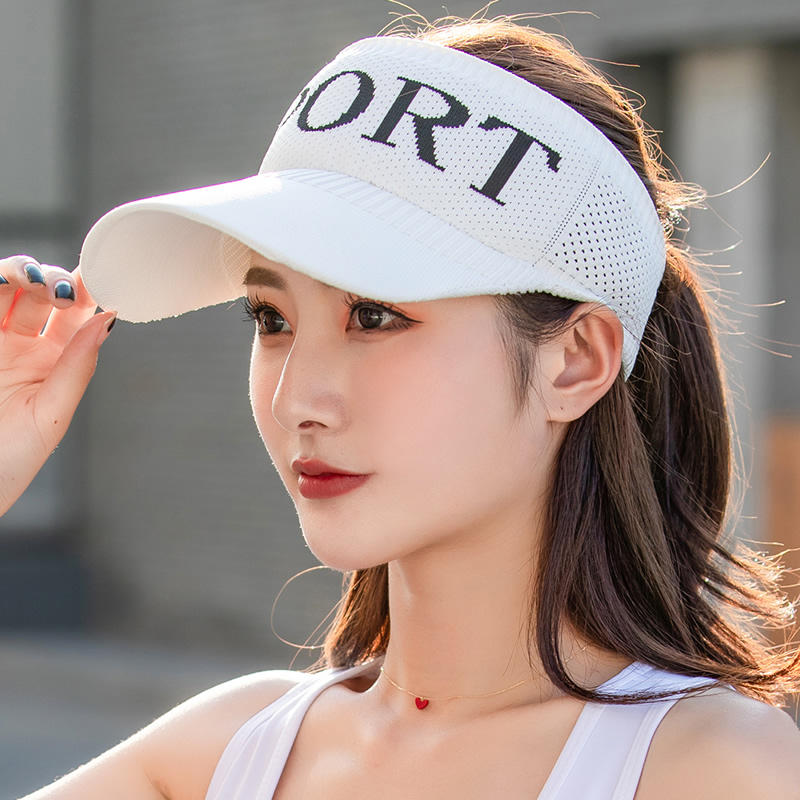 6206271.凯步 帽子女空顶春夏百搭情侣字母棒球帽针织男女鸭舌帽户外遮阳帽
