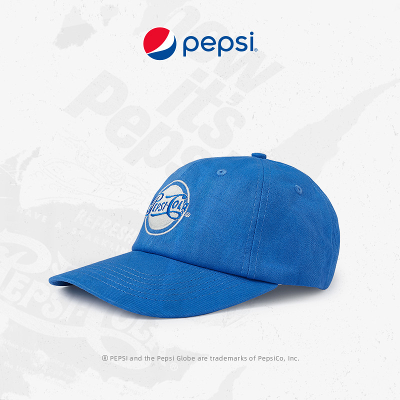 9052129.Pepsi百事 国际潮牌男女帽复古潮流遮阳棒球帽