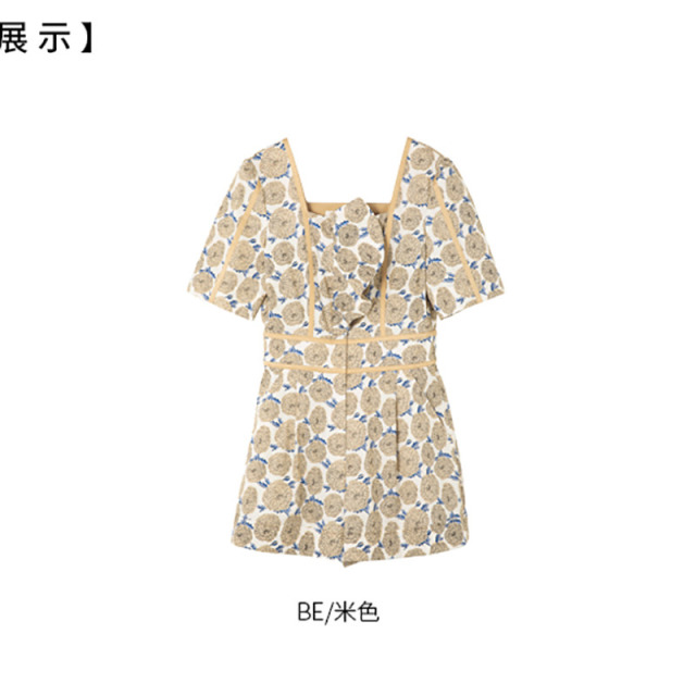 13272741.夏季新品韩风显瘦雪纺连体裤女HVOP321B