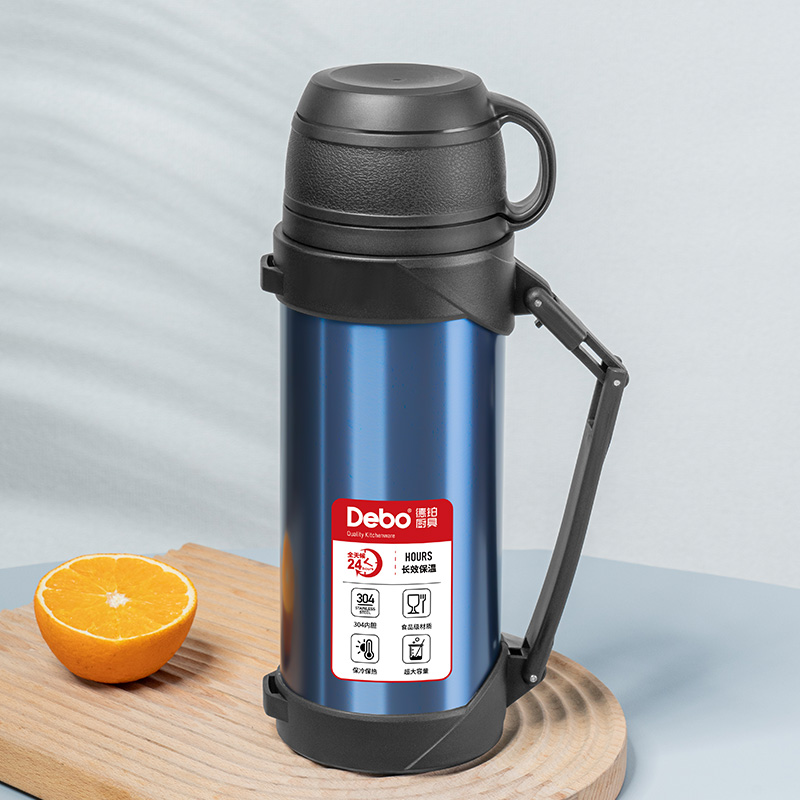 9065209.【2023新品】Debo德铂韦尔登304医用不锈钢真空保温壶1.2L